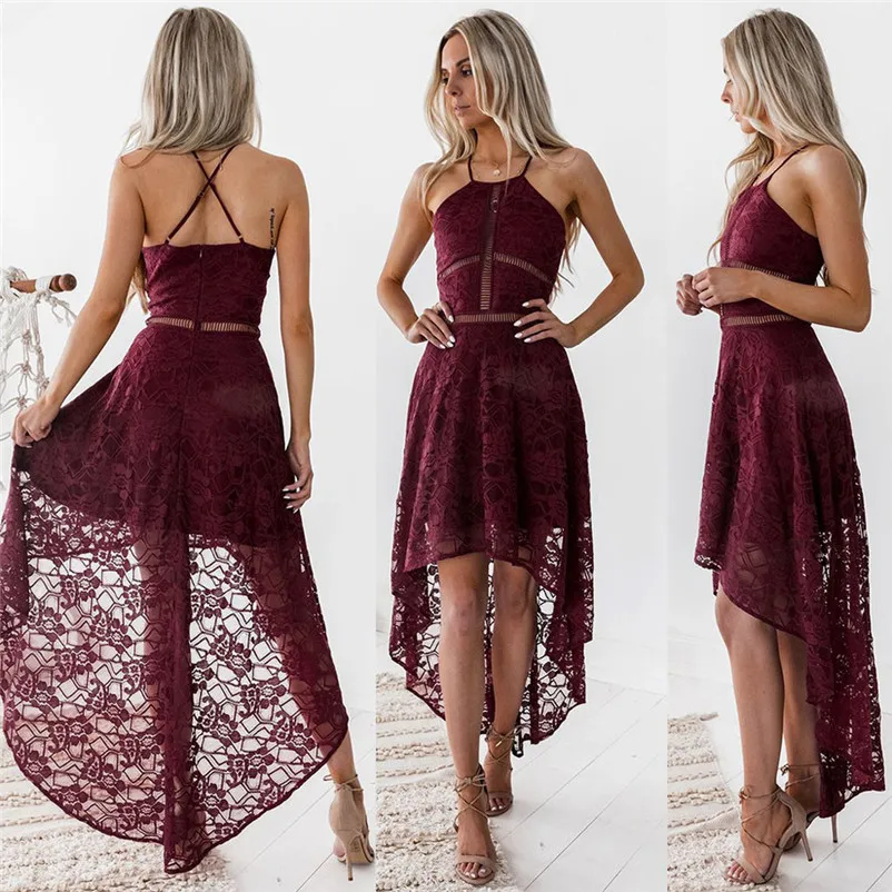 NEW Fashion summer dress 2018 Womens Sleeveless Formal Prom Party Bridesmaid Wedding Ball Gown Cocktail Dress vestido J21#N (6)