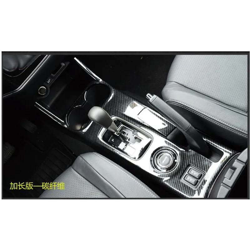 

High quality full cover gear panel ABS Chrome trim 1pcs for 2013 2014 2015 2016 Mitsubishi Outlander Left hand drive,Car-Styling