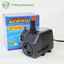LifeTech AP3200 35 Вт бесшумный водяной насос, погружной насос для аквариума, насос для аквариума, коралловый Koi