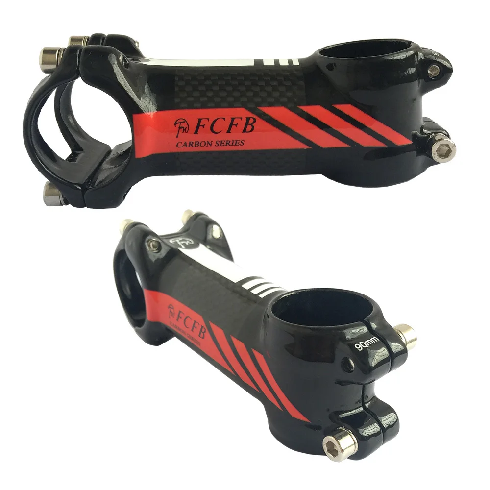 

Special fast ship FCFB FW bicycle stem mtb bike road bike alloy + 3k carbon stem angle 6 stem road stem top carbon