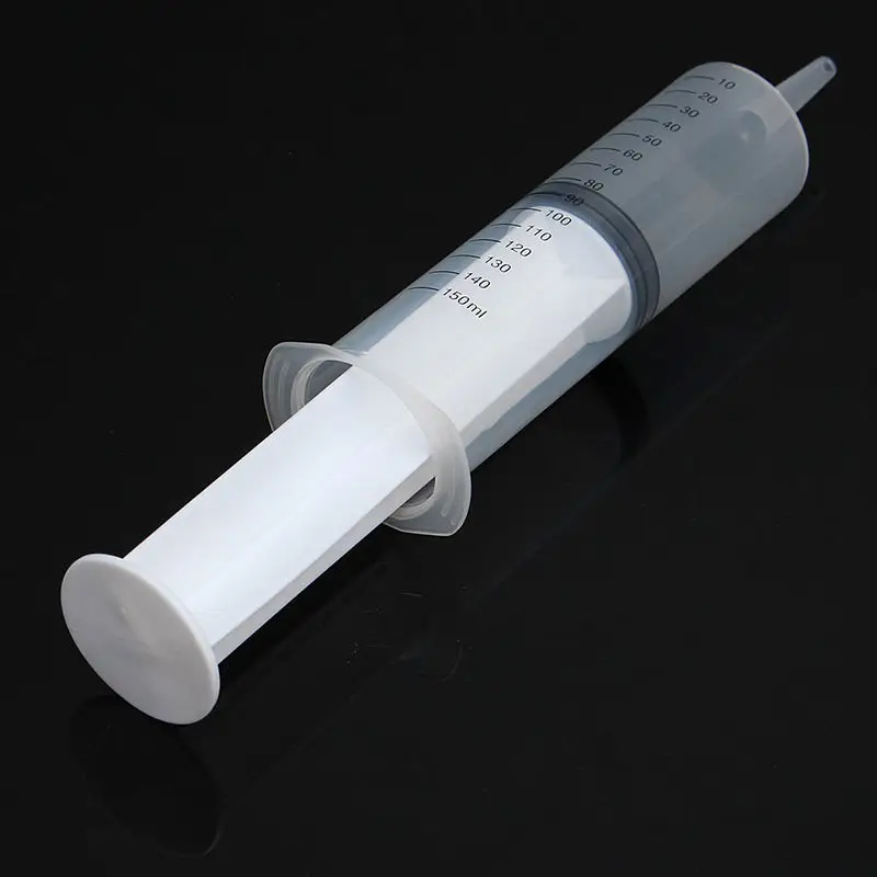 100ml150ml Reusable Big Large Hydroponics Plastic Nutrient Sterile Health Measuring Syringe Tools Cat Feeding Accessories Hot Sale (2)