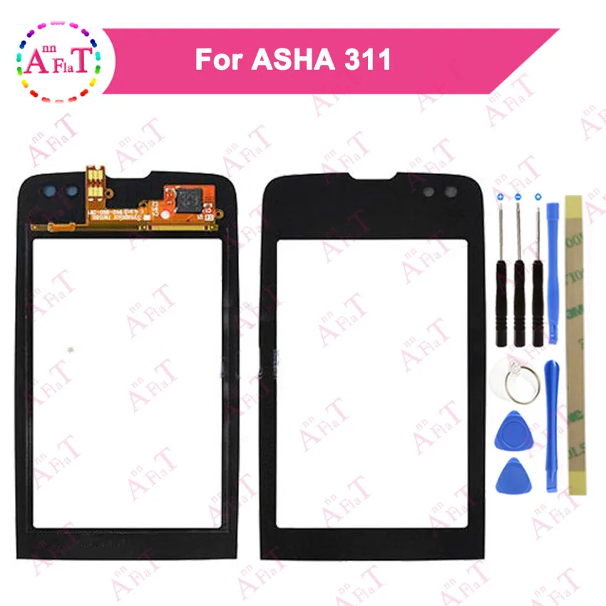 Сенсорный экран 3 0 &quotдля Nokia Asha 311 N311 дигитайзер сенсорного экрана внешнее стекло