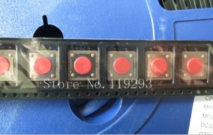 [BELLA] тайваньский круглый переключатель DIP SMD Tact 12*12*4 3 клавишный выключатель