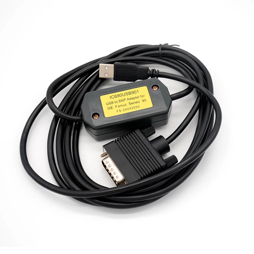 

GE 90 series PLC programming interface cable for USB interface USB/SNP interface with communication indicator