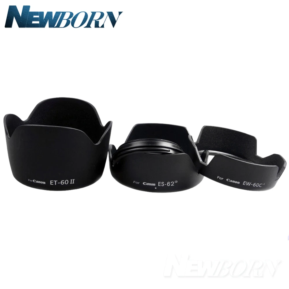 

EW-60C II+ET-60 II+ES-62 II Lens Hood for CANON EF 18-55mm 55-250mm 50mm f1.8 II