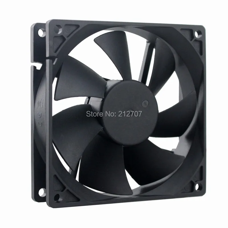 Gdstime 92mm x 25mm DC 12V 2-Pin Ball Bearing Computer Cooling Fan for PC Case and CPU Cooler image 5