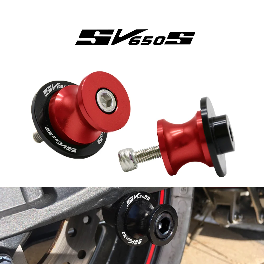 Motorcycle Accessories Swingarm Spools slider stand screws For SUZUKI