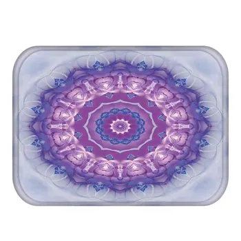 

Exquisite Mandala Bohemia Flannel Floormat Doormat 40*60cm Hallway Absorbent Anti-slip Bath Kitchen Mats For Floor