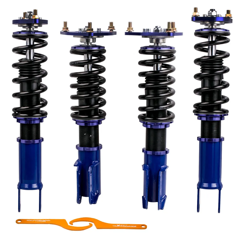 

Coilover Suspensions for Mitsubishi Lancer Evolution EVO 7 8 9 CT9A 01-07 Lowering Adjustable Ride Height Shock Absorber Strut