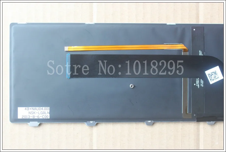 Inspiron-teclado para Laptop Dell Série 7000 e 157537 fr Francês Retroiluminado 09w6 Sn8221bl - Imagem 4