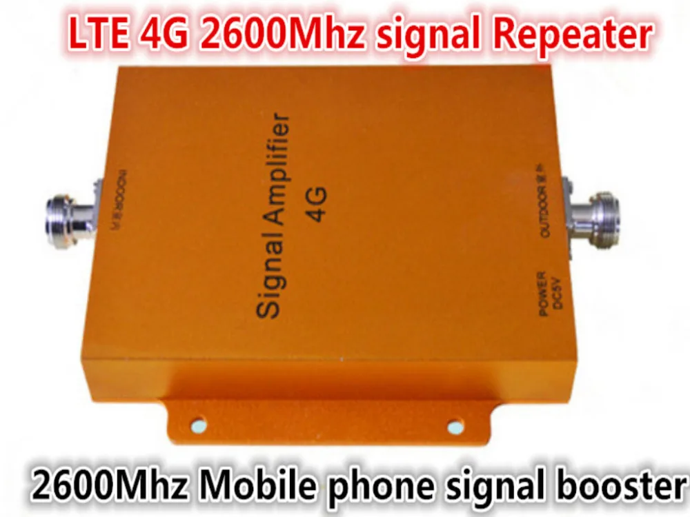 

4G LTE Amplifier Repeater 4G 2600MHz Cellular Signal Booster 4G Cell Phone Signal Amplifier Mobile Phone Signal Repeater Booster