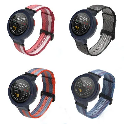 

SIKAI Nylon Watchband For Huami Amazfit Verge 3 Smartwatch Lightweight High-quality watch Strap For Huami Amazfit 3 Watch band