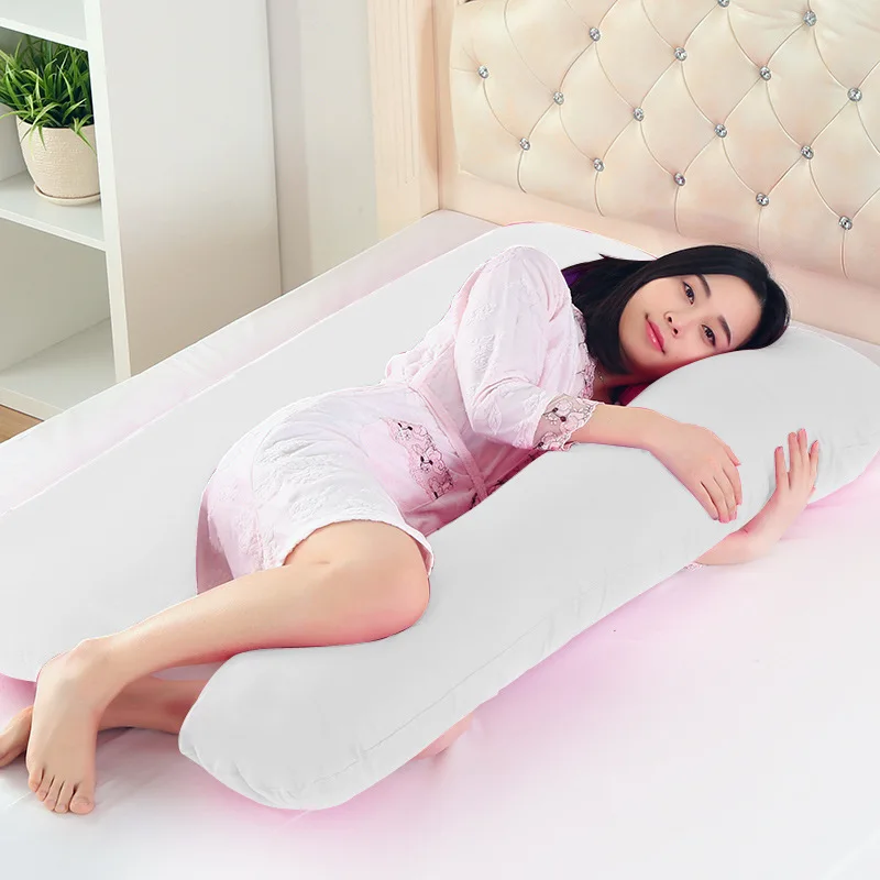 Jual Tidur Dukungan Bantal Untuk Ibu Hamil Bantal Tubuh 100% Katun U Bentuk Bantal Kehamilan Bersalin Sisi Tidur bantal rumah