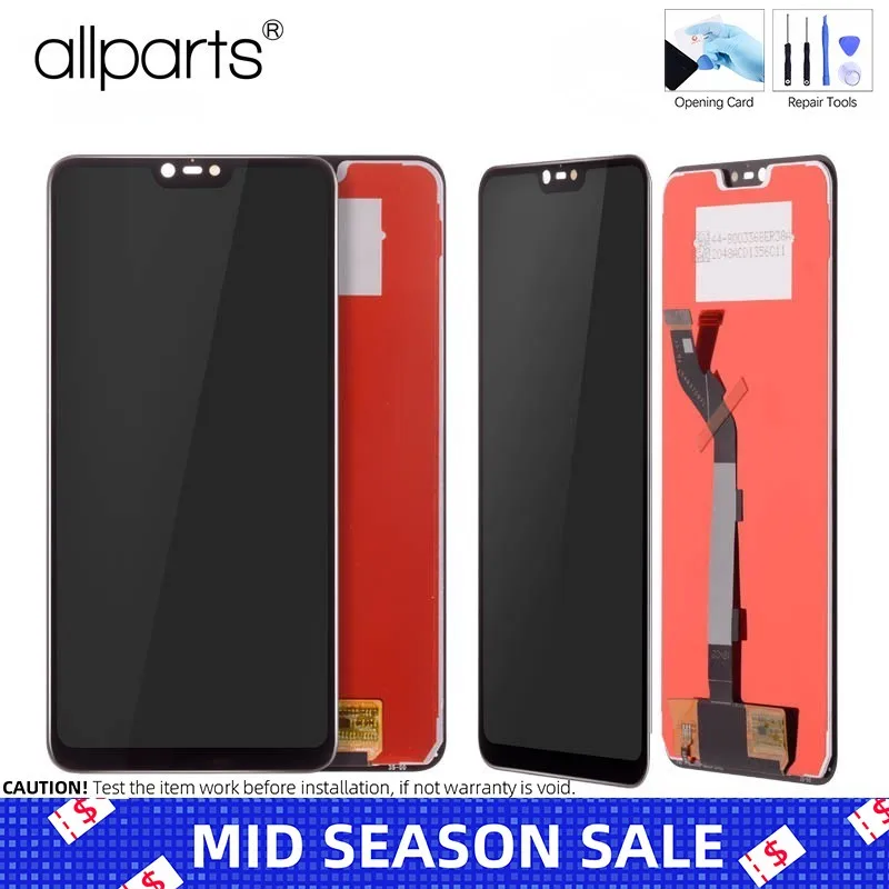 

Original LCD For Xiaomi Mi 8 Lite Display Touch Screen Replacement for XIAOMI Mi 8 Lite LCD Display Globall Version 6.26 inch