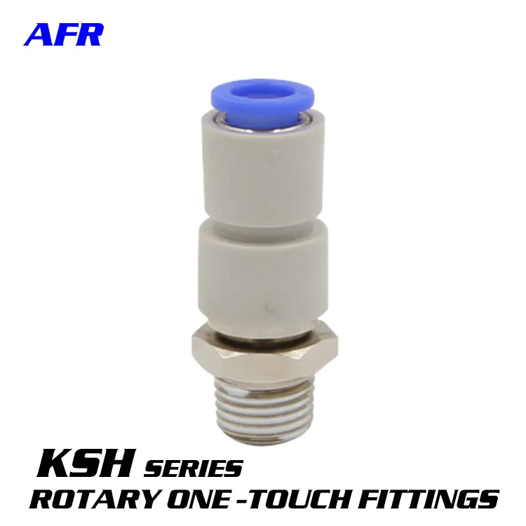 KSH Series Pneumatic straight High speed Rotary One-touch Fittings KSH04-M5 KSH04-M6 KSH04-01S KSH06-M5 KSH06-01S KSH06-02S |
