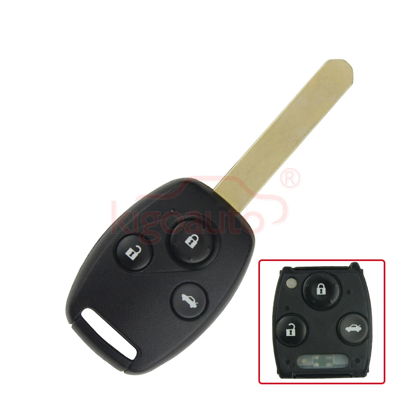 5wk49309 Remote key 72147-TAO-W2 3 button 433.9 Mhz 46 Electronic Chip for Honda Accord 2008 kigoauto