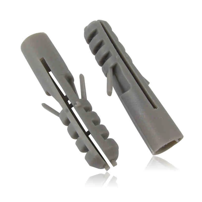 Plastic expansion pipe plastic stopper rubber plug anchor 8101214in