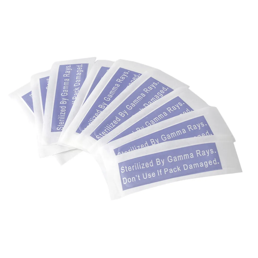 

100pcs/Set Disposable 1R Permanent Mixed Makeup Eyebrow Tattoo Needles Magnum Perfect For Tattoo Eyebrow Pen Machine Tool