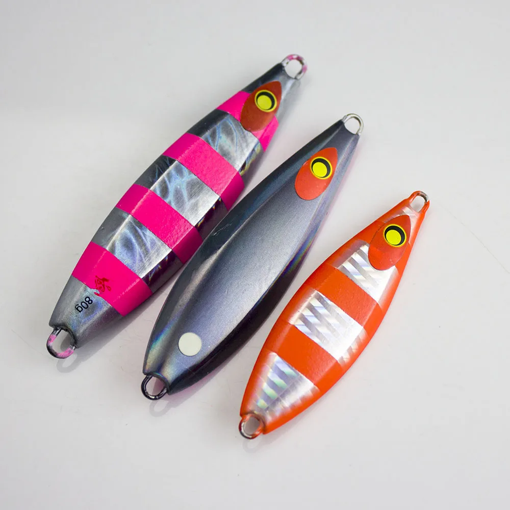 3pcs/lots 45g 70g 80gFishing Lure Saltwater jigging lures Lead metal