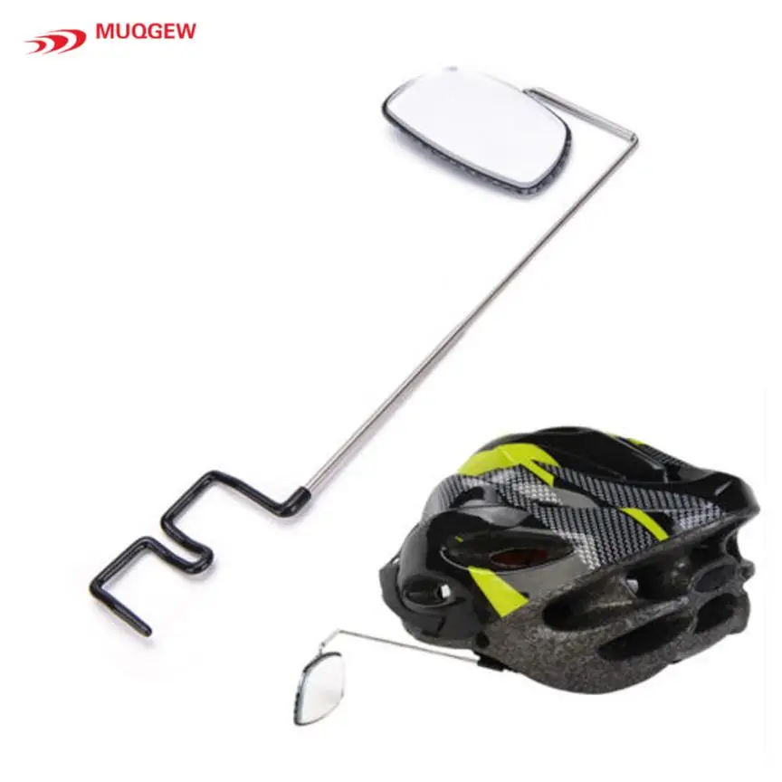 1PC 170*60mm Bicycle Cycling Riding Mirror Helmet Mount Rearview Rear