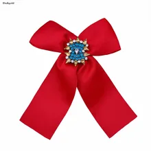 Новая мода платье с бантом С кристалалми и стразами осень вечерние однотонные зеленые красный Ткань cotoon бабочкой для Для женщин лук Галстуки duftgold