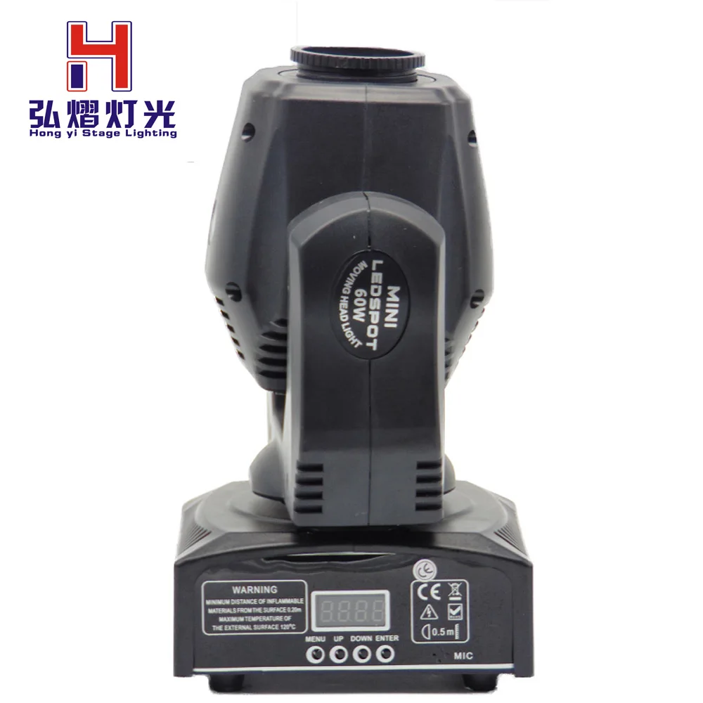 

(1pieces/lot)60W LED Spot Moving Head Light/USA Luminums 60W LED DJ Spot Light