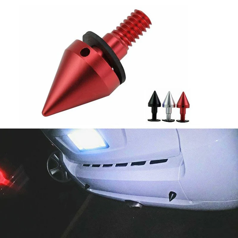 New 2pcs Car Styling Rear Bumper Spikes Guards Protector Anti theft For