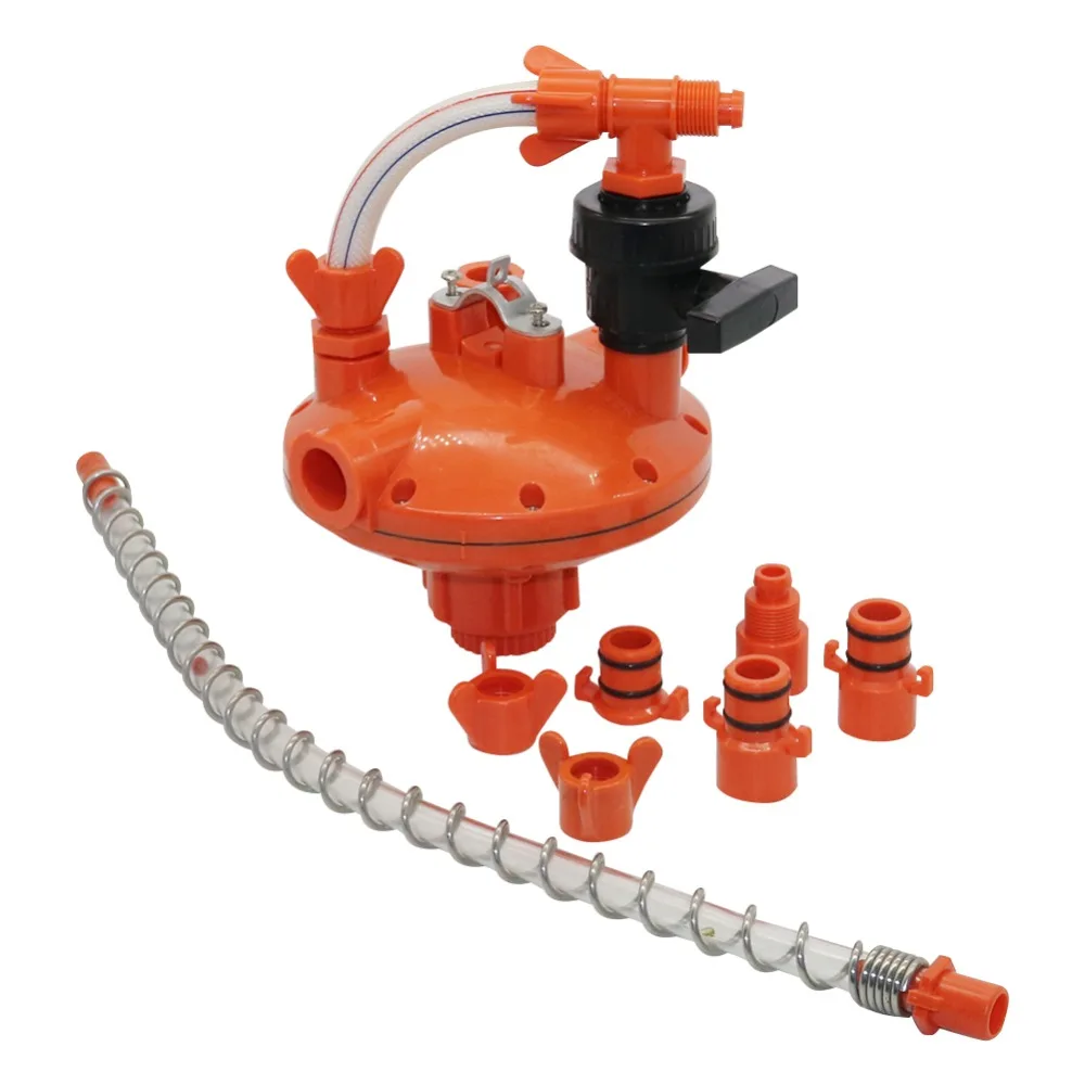 Poultry Chiken Quail Rabbit Water Supply Line Pressure Reduce Valve System Waterline Chicken Drinker Water Chicken Coop Kit 1set Poultry Chiken Quail Rabbit Water Supply Line Pressure Reduce Valve System Waterline Chicken Drinker Water Chicken Coop Kit 1set