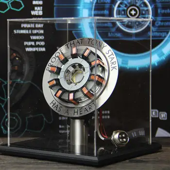 

1:1 Reactor DIY Model MK2 Led Light Mark Chest Tony Heart Lamp Light DIY Model Science Toy COD