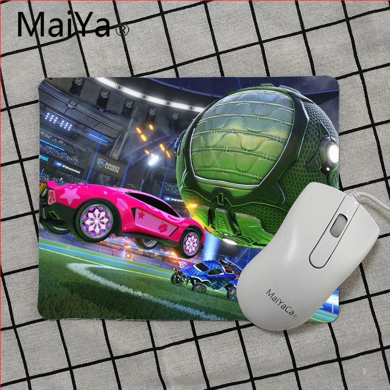 Maiya высокое качество Rocket League красивый коврик для мышки в стиле аниме Гладкий коврик для письма настольные компьютеры мат игровой коврик для мыши - Цвет: No Lock Edge25x29cm