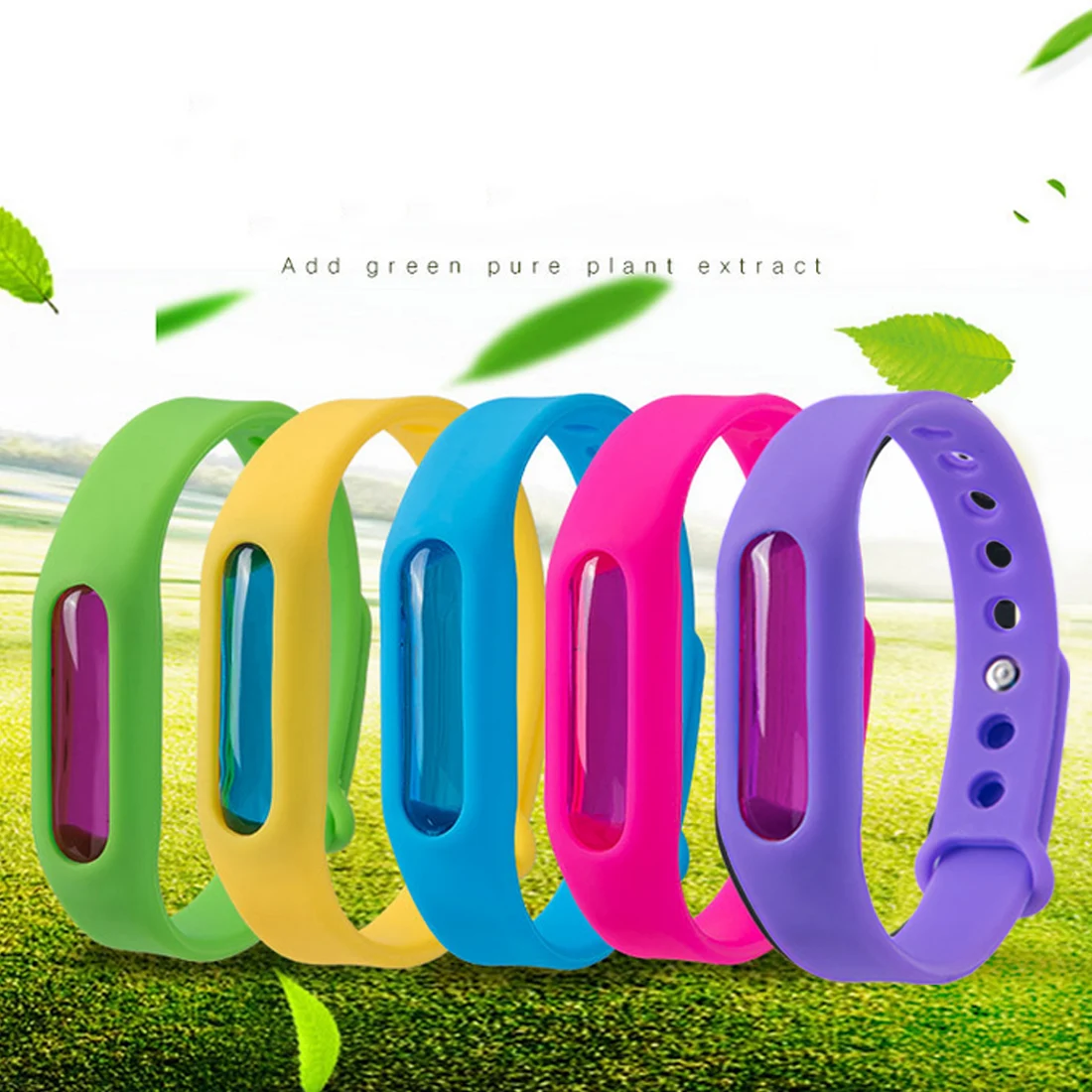 

Mosquito Killer Bracelet+Anti Mosquito Capsule Pest Insect Bugs Control Repellent Repeller Wristband For Kids Color randomly