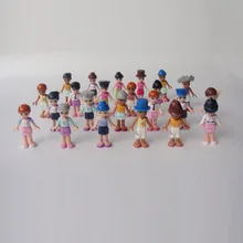 Fashion Dream Girl Logo Girls friends blocks assemble toy random mixed PVC Action Figure Collectible Toy size 4-5cm Brain game