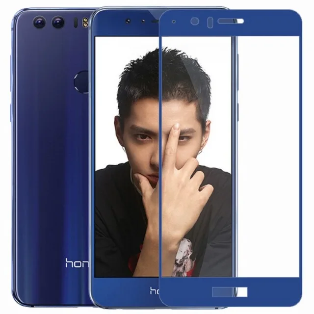 Закаленное 3d стекло для Huawei Honor 8 полноэкранная Взрывозащищенная защитная пленка