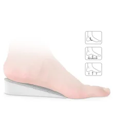 Heightening Insole Invisible Unisex Women Heighten Insert Cushion Pads EVA Lifting Insole Heel Arch Support Increase Height 1-2