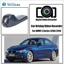YESSUN для BMW 3 серии 328Li 2016 Автомобильный Dvr мини Wi Fi камера Full HD 1080p вождения регистраторы Авто регистраторы Nero Cam Видео регистраторы