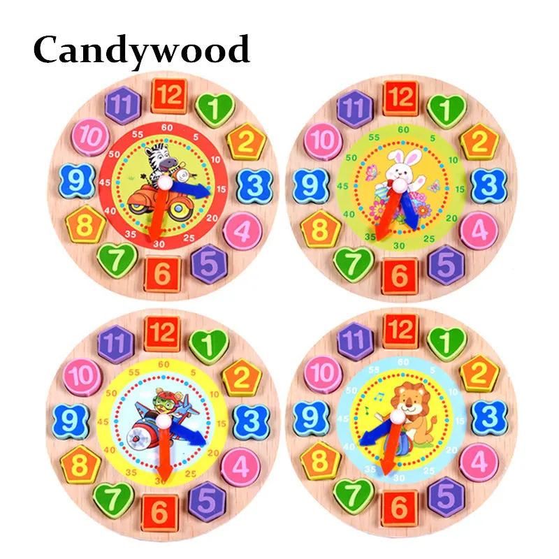 Wood Digital Geometry Clock Wooden Blocks Toys for Children Educational toy brinquedos menino wooden toys for baby boy girl baby-blocks : image Wood Digital Geometry Clock Wooden Blocks Toys for Children Educational toy brinquedos menino wooden toys for baby boy girl baby-blocks