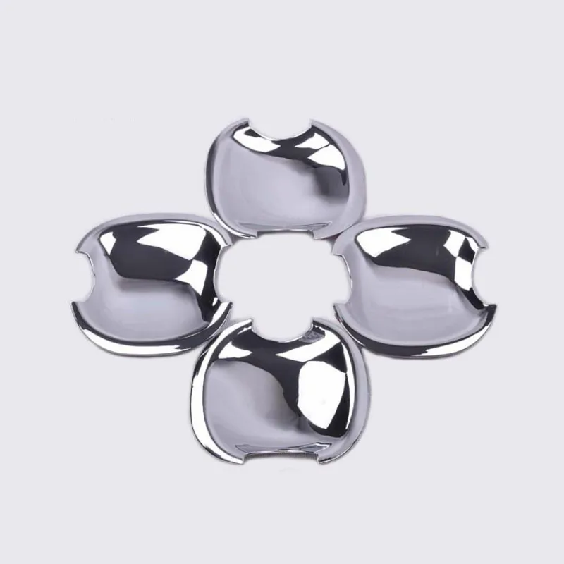 

FUNDUOO Chrome Car Door Handle Cup Bowl Cover Trim Sticker For TOYOTA HILUX / VIGO SR5 MK6 PICKUP 2005-2014 Free Drop Shipping