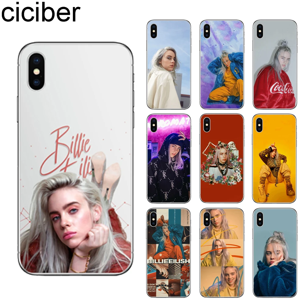

ciciber Billie Eilish Khalid Lovely Soft TPU Phone Cases Cover For iPhone 7 8 6 6S Plus 5S SE X XR XS Max Silicone Fundas Capa