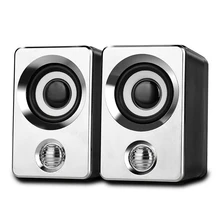 USB динамик мини портативный динамик с HD аудио сильная совместимость для ноутбука Настольный компьютер OUJ99