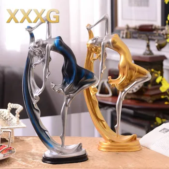 

XXXG//Creative Home Furnishing European style of the ancient living room decoration decoration TV cabinet dancer resin crafts