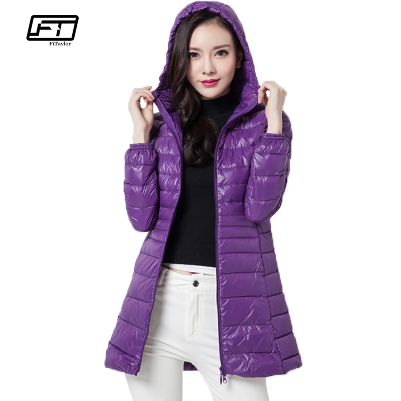 Fitaylor 8 Femmes Manteau Lumière Long Taille 4 5 7 3 Veste Pardessus Capuchon À Hiver Ultra Blanc 2 Moyen Duvet De 6 Épaisseur 90 1 Canard Parka 9 Plus Mince La 6xl rAq5rY