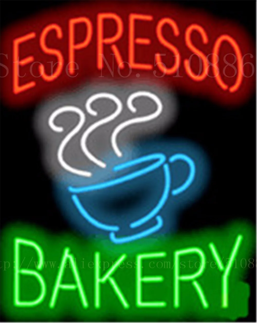 New Coffee Shop Cafe Espresso Pub Neon Sign 17"x14" 