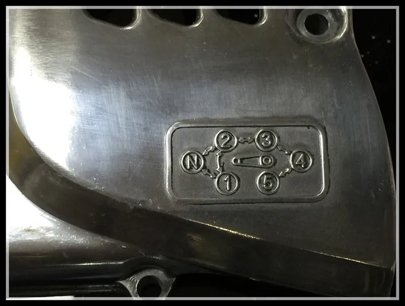 Motorcycle Sprocket cover GN250 GN 250 Chain cover aluminum