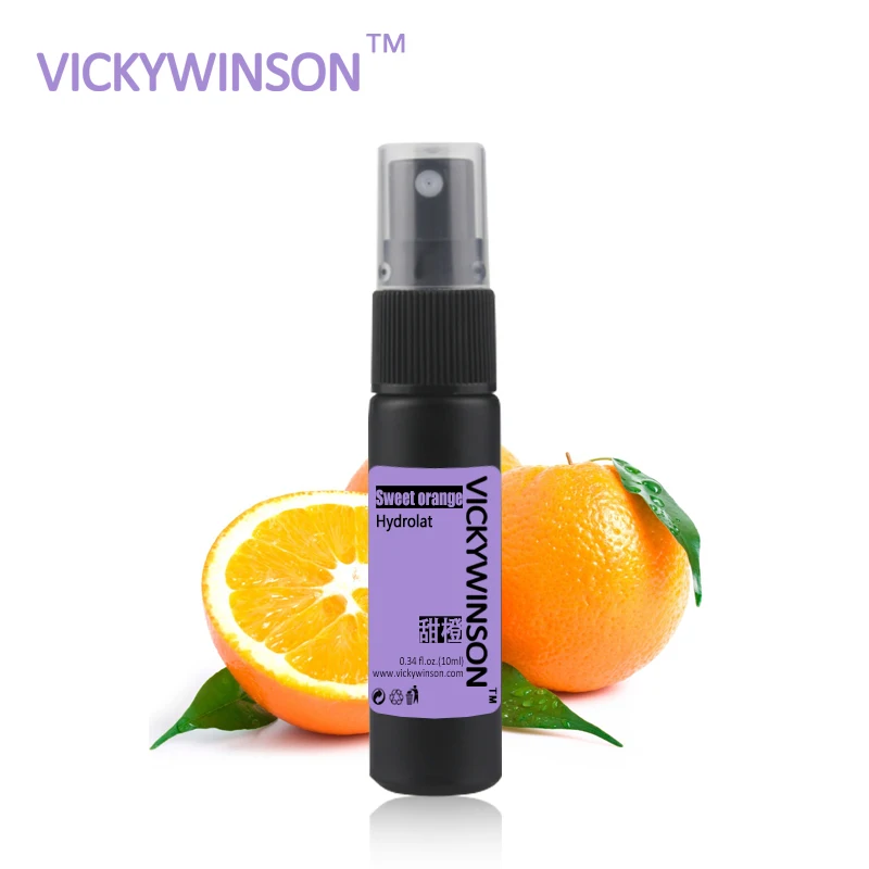 

VICKYWINSON Sweet orange hydrolat 10ml Remove Relieve Pain Acne Clean Skin Relax Detox WC18