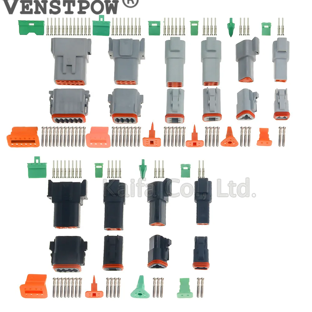1 set Deutsch DT conector DT06-2S/DT04-2P 2P 3P 4P 6P 8P waterproof electrical connector for car motor truck with pins 22-16AWG цена 1 set Deutsch DT conector DT06-2S/DT04-2P 2P 3P 4P 6P 8P waterproof electrical connector for car motor truck with pins 22-16AWG цены онлайн