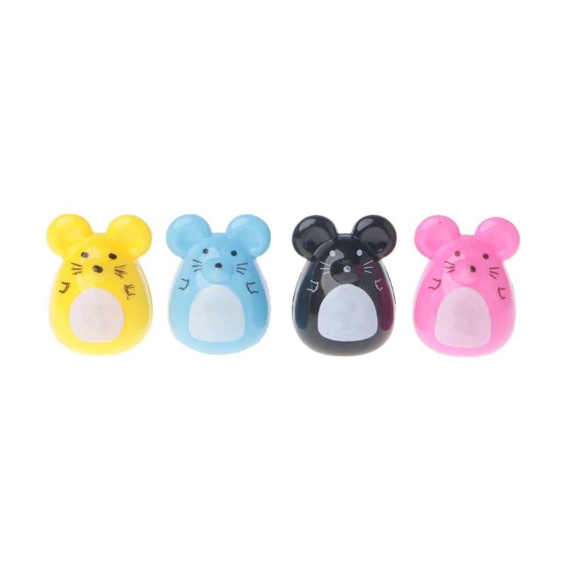 

2018 hot 1Pc Cute Cartoon Mouse Pencil Sharpener School Stationary For Kids Sutdents Style Sent at random Plastic