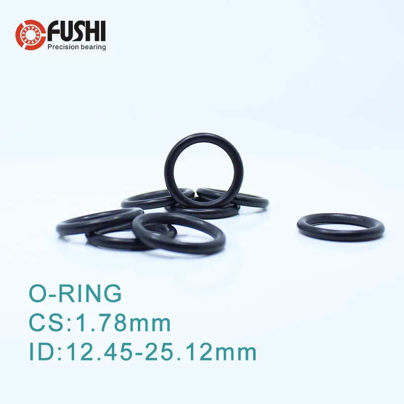 Уплотнительное кольцо CS1.78mm EPDM ID 12 42/14/15.6/17.17/18.77*1 78 мм 100 шт. уплотнительное