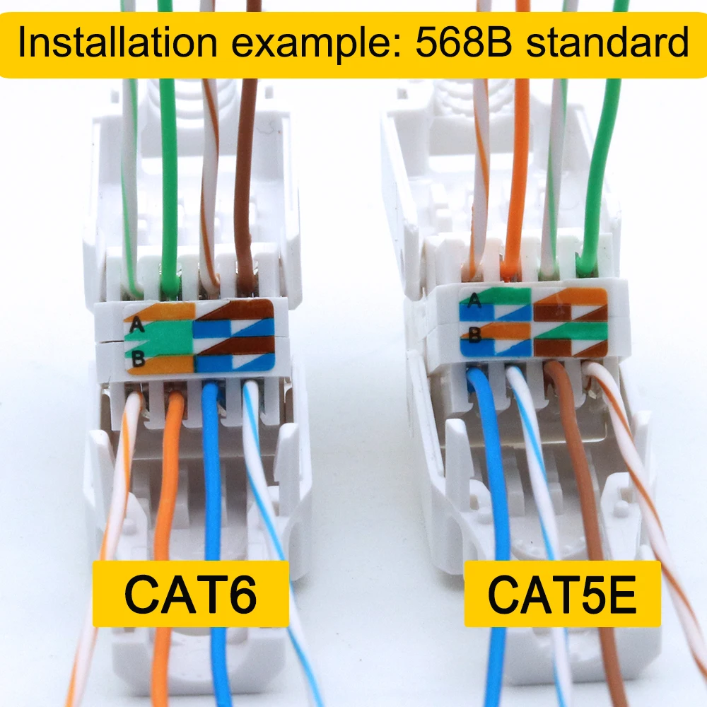 Xintylink toolless rj45 ethernet Кабельный соединитель cat6 Разъем cat5 cat5e сеть rj 45 lan conector cat 6 utp