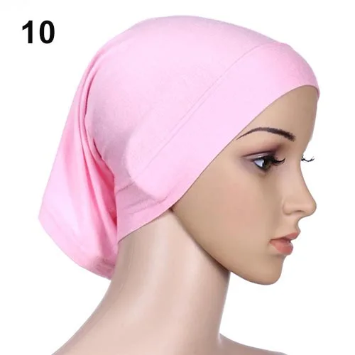 Новые Исламские мусульманские женские платок хлопок Underscarf хиджаб Headwrap капот 943 Вт Прямая доставка