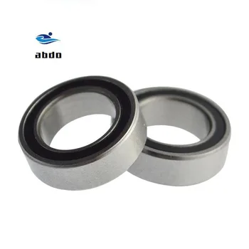 

4PCS High quality ABEC-5 6702 2RS 6702RS 6702-2RS 6702 RS 15x21x4 mm Miniature double Rubber seal Deep Groove Ball Bearing